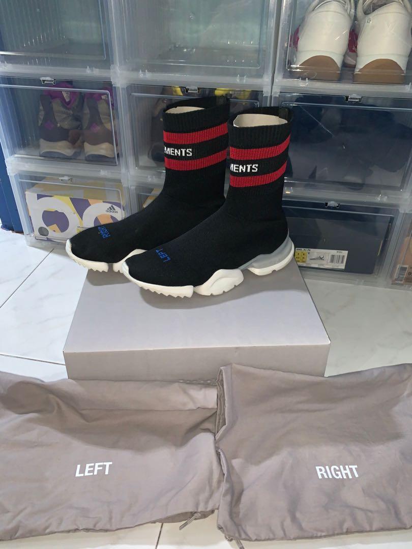 vetements sock runner price