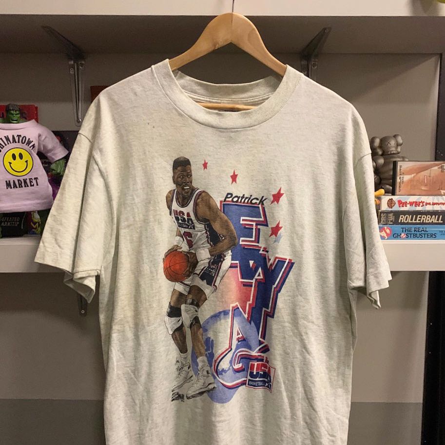 Patrick ewing vintage t shirt Clearance