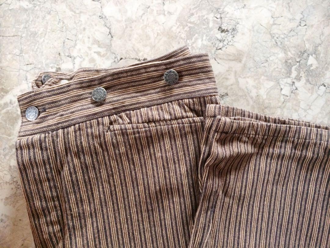 striped pants vintage