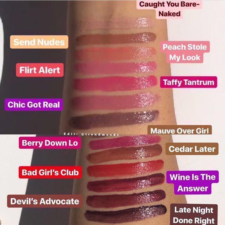 wet n wild high shine liquid lipstick