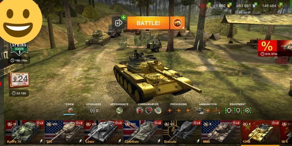 World of Tanks Blitz Account with tons of premium tanks!, Video Gaming,  Gaming Accessories, Game Gift Cards & Accounts on Carousell