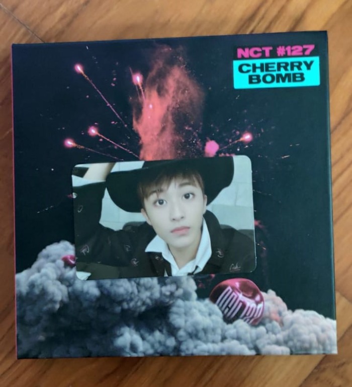 Free Nm Wts Nct 127 Cherry Bomb Unsealed Album Mark Photocard