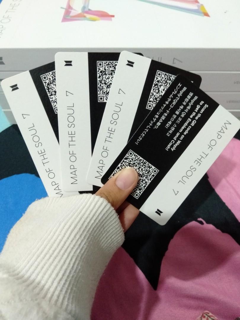 Wts Bts Qr Code Map Of The Soul 7 K Wave On Carousell