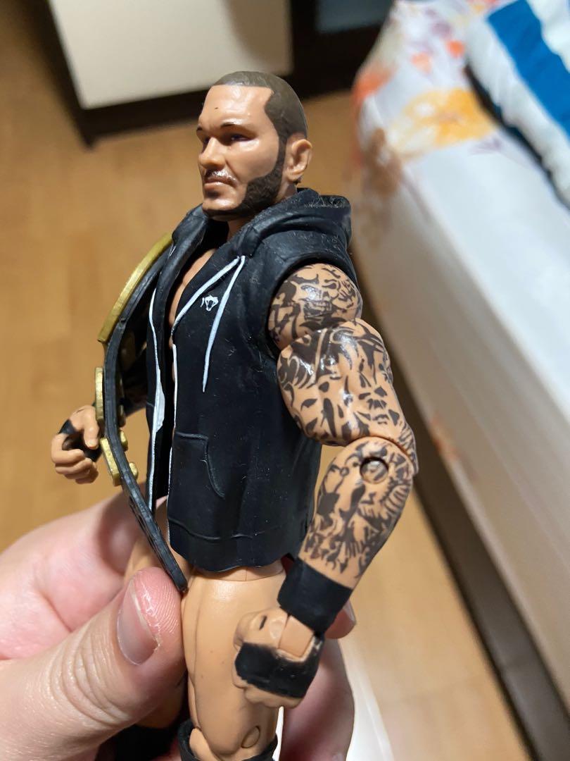 Wwe Randy Orton With Jacket And Wwe Championship Belt, Hobbies & Toys, Toys  & Games On Carousell