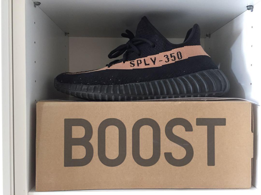 Ua yeezy boost 350 sales v2 copper sply-350 black/copper