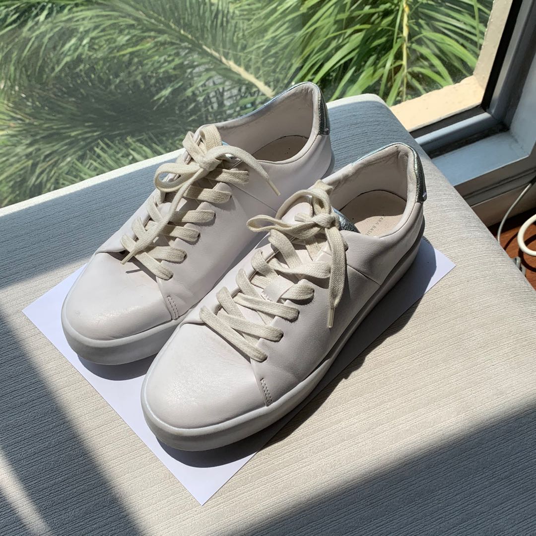white platform sneakers zara