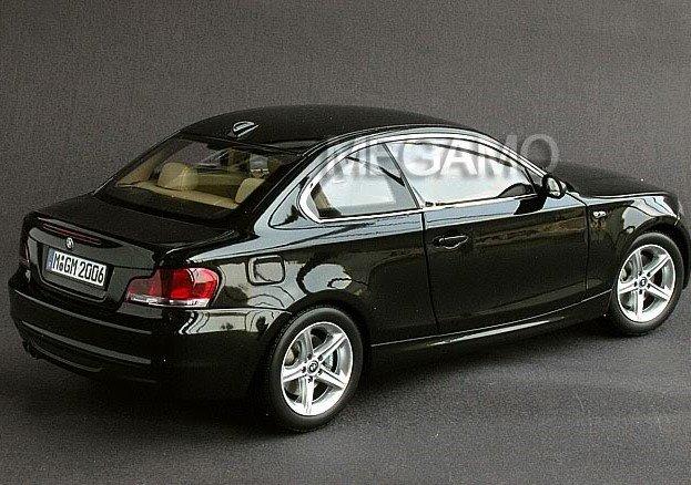 1 18 Bmw E82 125i 130i 135i M Pack Coupe Black Kyosho
