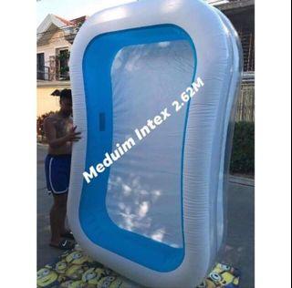 2.62m x 1.75m Intex Inflatable Pool Rectangular Pool
