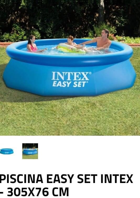 3 05m X 76cm Intex Easy Set Pool Fast Set Round Pool Babies Kids Toys Walkers On Carousell