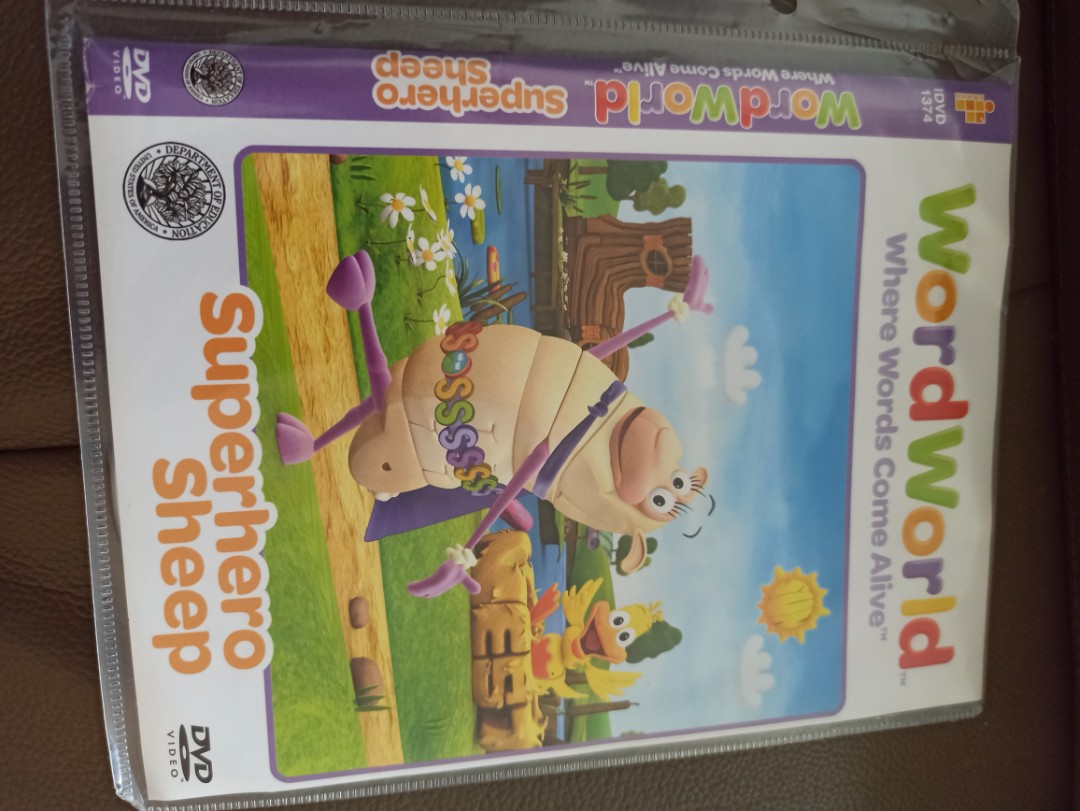 5 wordworld DVDs, Hobbies & Toys, Music & Media, CDs & DVDs on Carousell