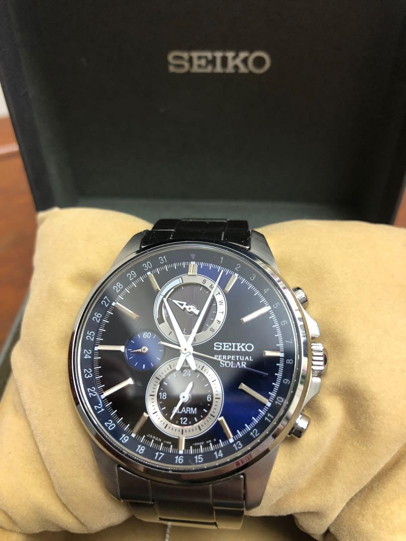 90 SEIKO spirit smart solar chronograph