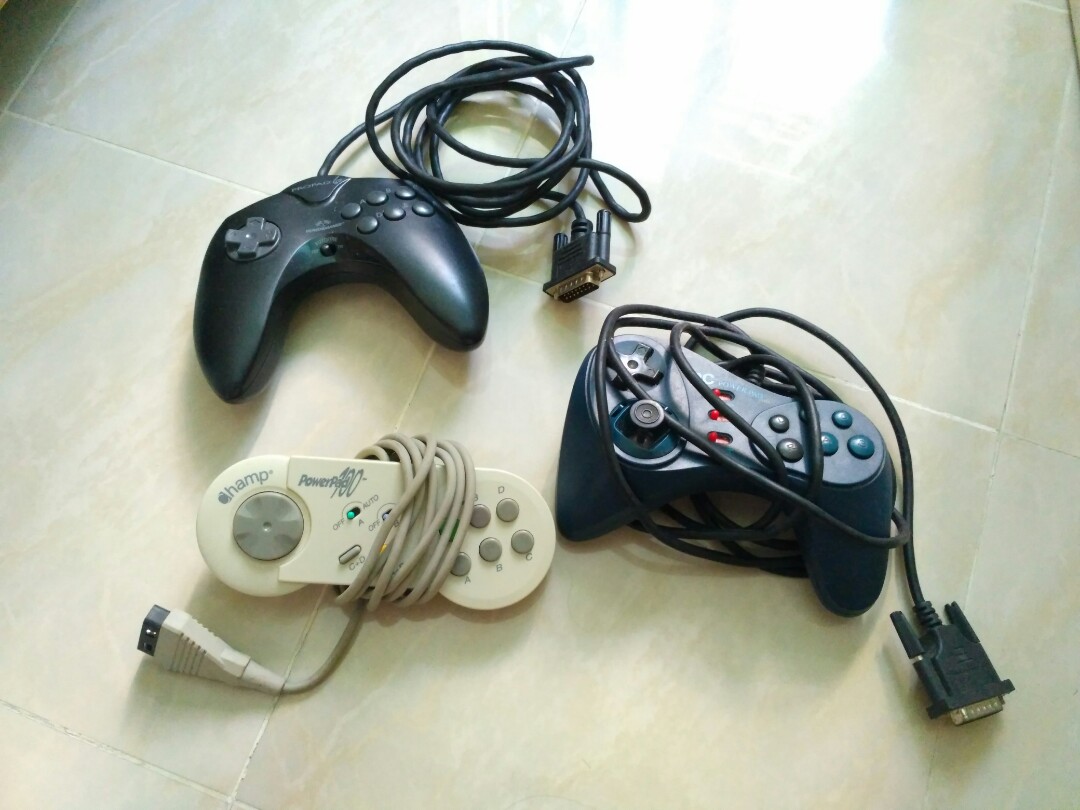 遊戲手柄 Joystick (PC Game Port), 遊戲機, 遊戲機裝飾配件, 手掣 Carousell