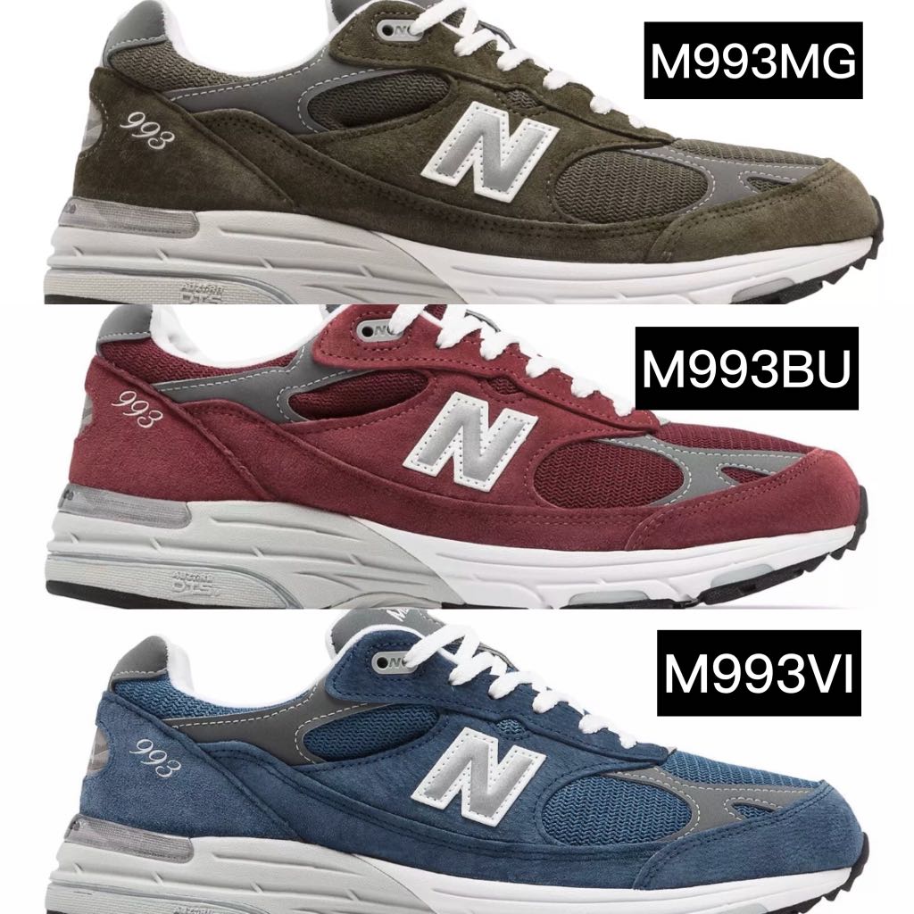 限時預訂》🇺🇸 👟new balance M993MG/M993VI/M993BU made in USA *not