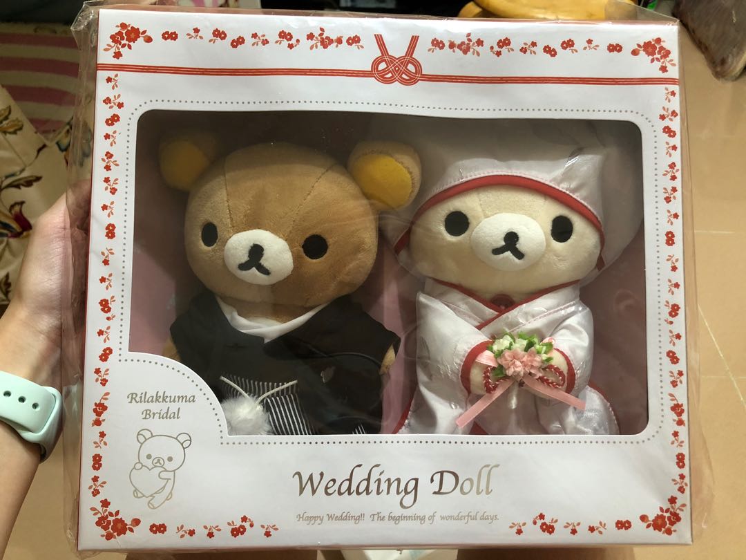 Rilakkuma cheap wedding doll