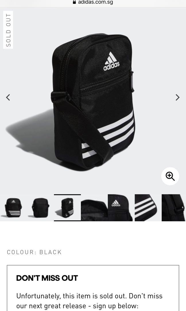 adidas sling bag black