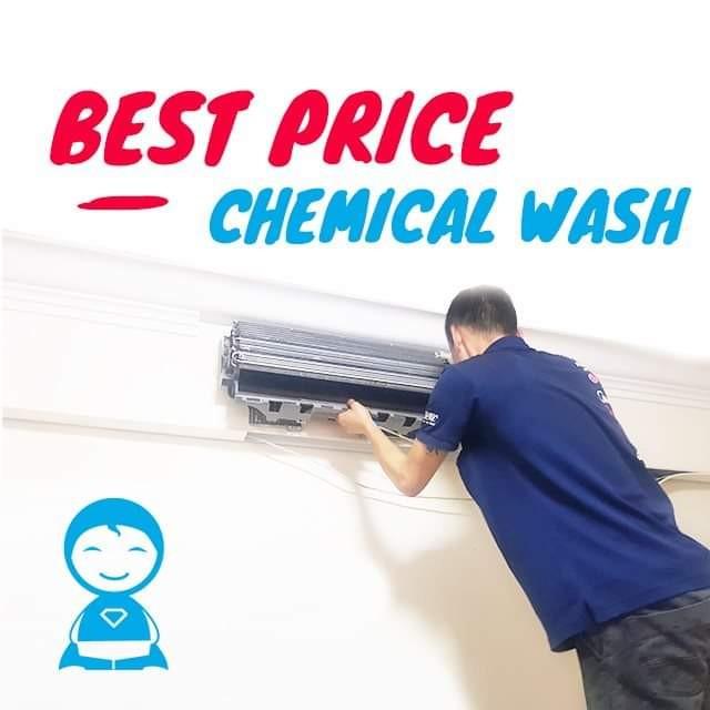 AIRCON SERVICING CHEMICAL WASH BEST PRICE, Home Services, Aircon
