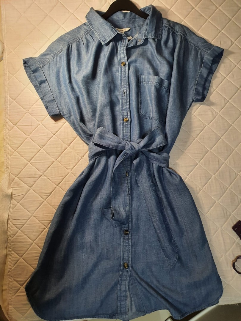american eagle denim dress
