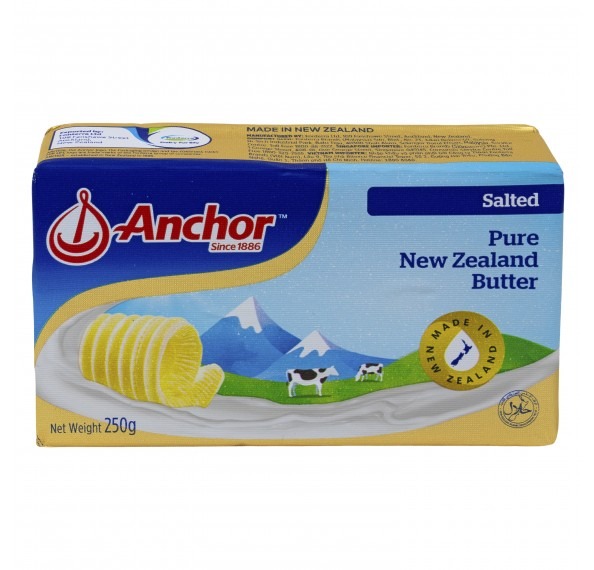 Anchor Salted Butter 250g Food Drinks Packaged Instant Food On Carousell