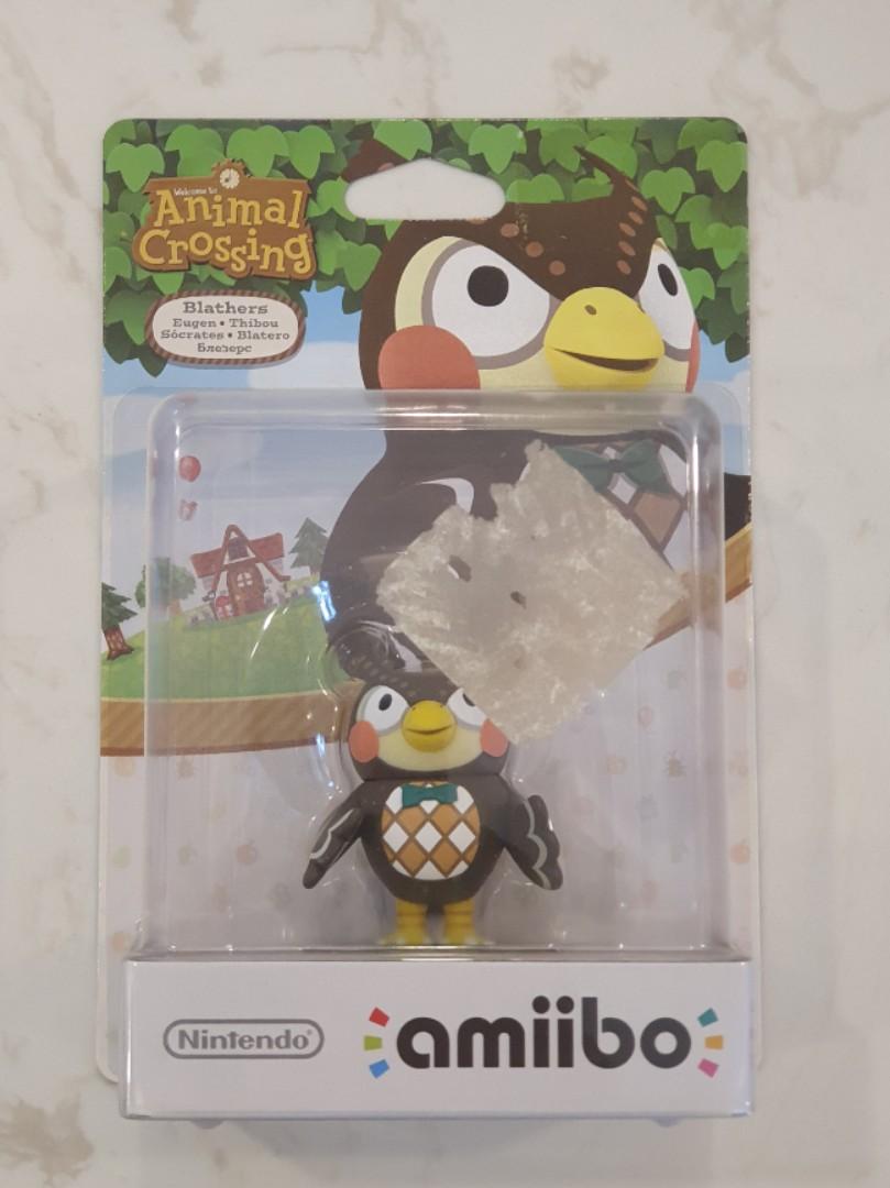Blathers amiibo new shop horizons