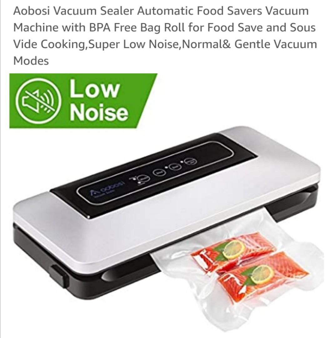 Aobosi Vacuum food Sealer YVS102, TV & Home Appliances, Kitchen Appliances, Juicers, Blenders