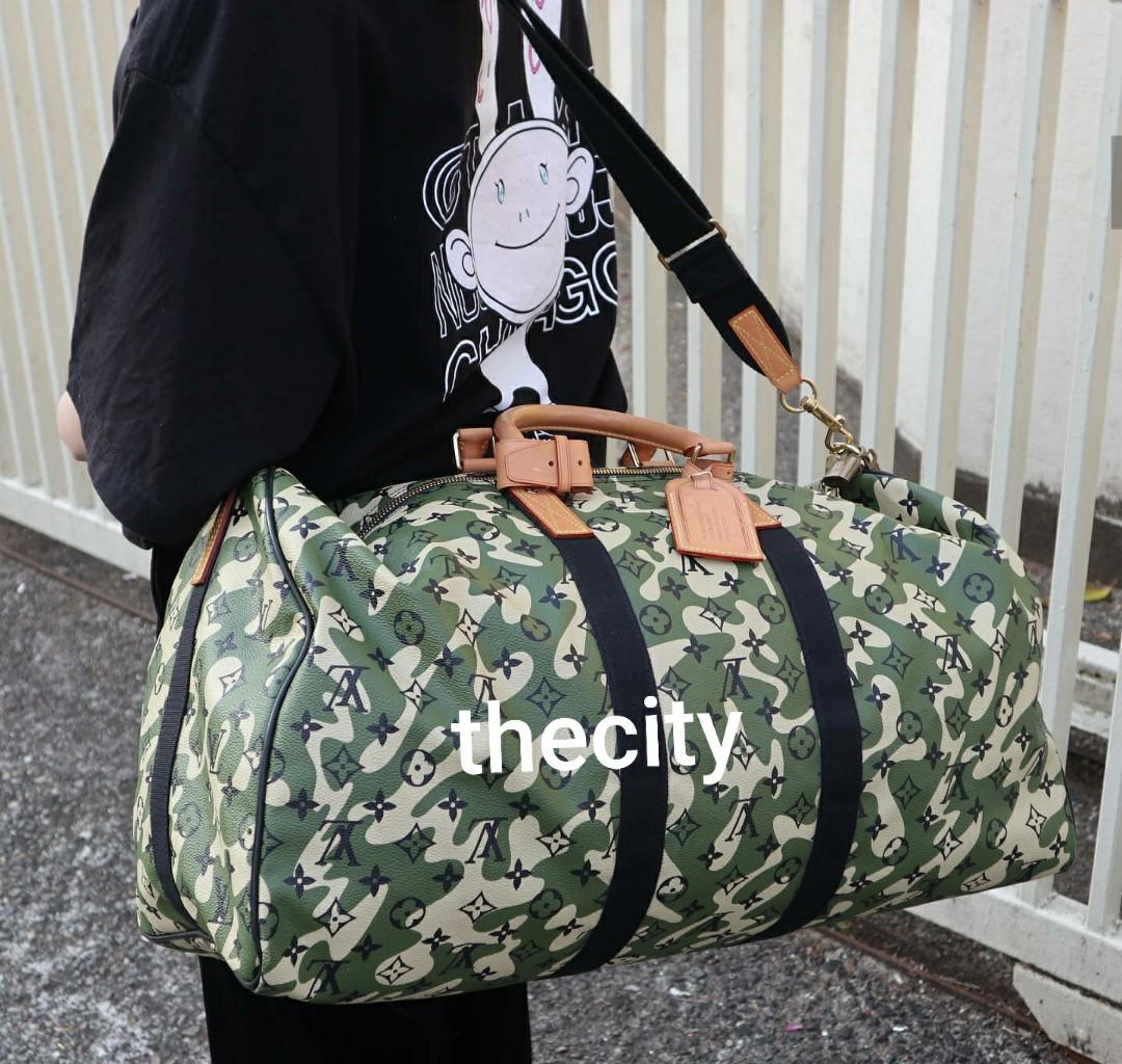 Louis Vuitton Camouflage luggage.  Louis vuitton bag, Louis vuitton luggage,  Louis vuitton handbags