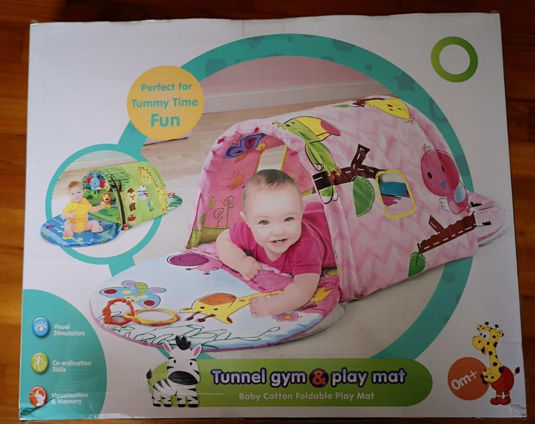 Baby Tunnel Gym \u0026 Play Mat, Babies 