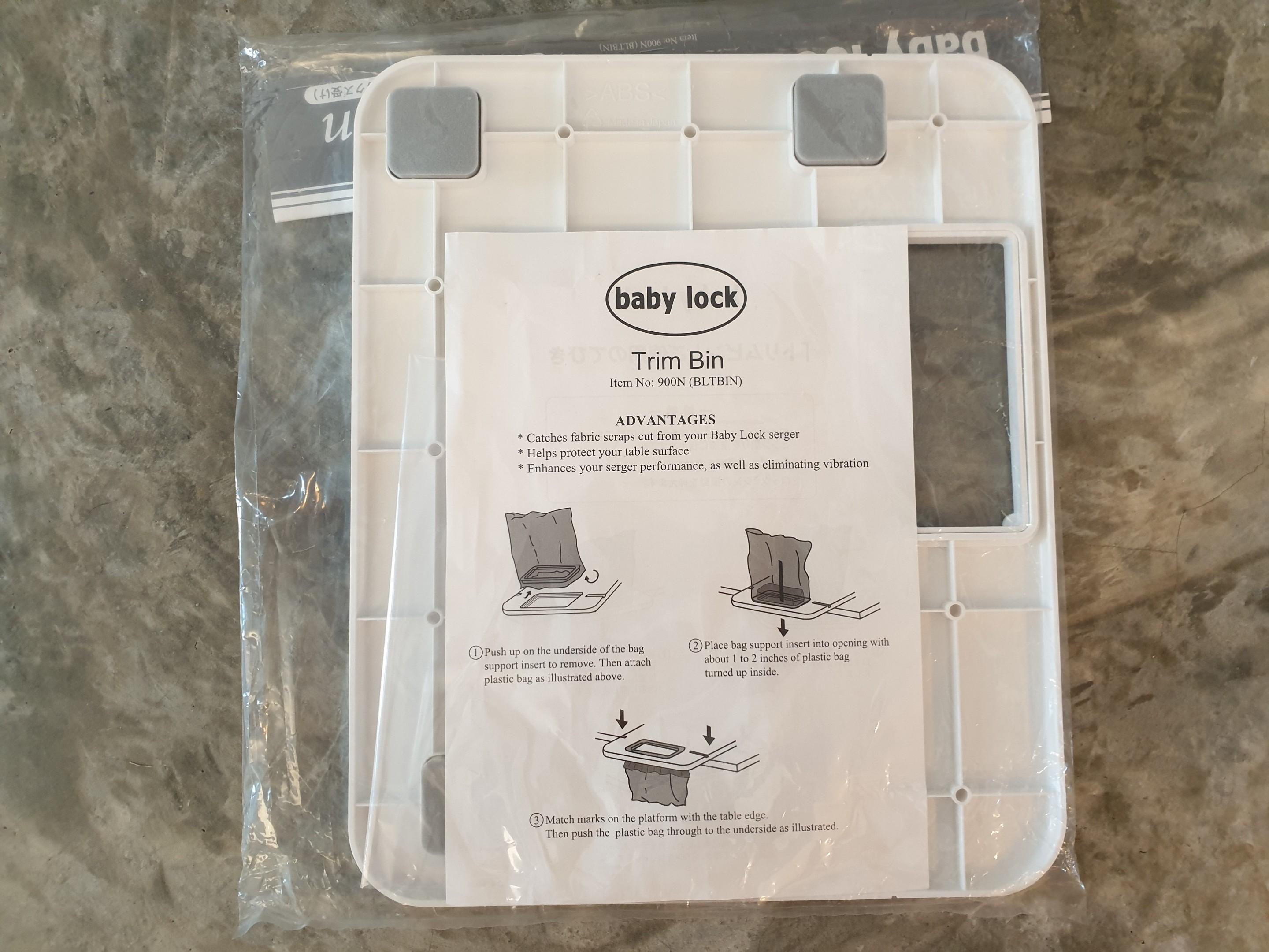 Babylock serger trim bin, Furniture & Home Living, Home Improvement