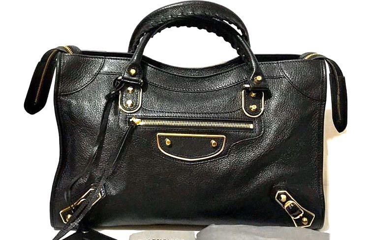 balenciaga city medium black