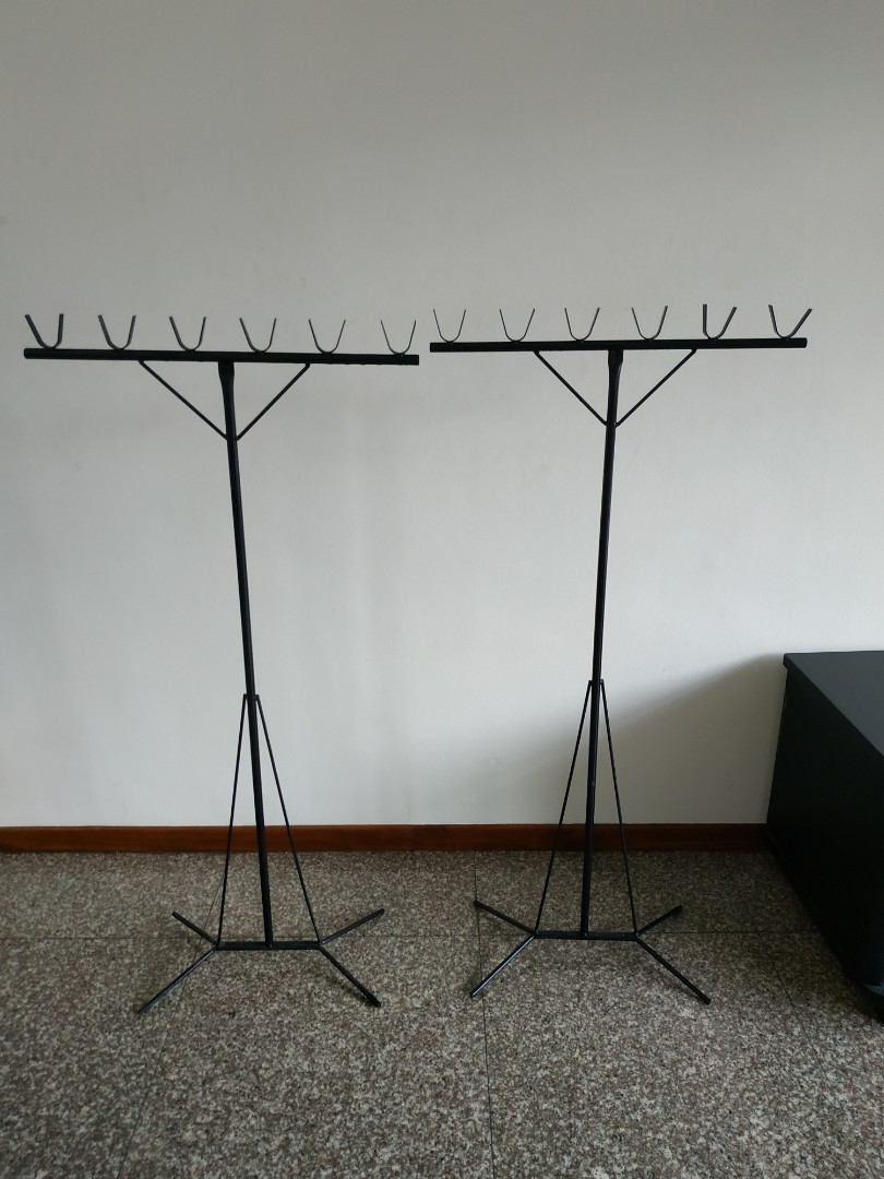 Bamboo Pole Holder Stand, Furniture & Home Living, Home Improvement & Organisation, Home