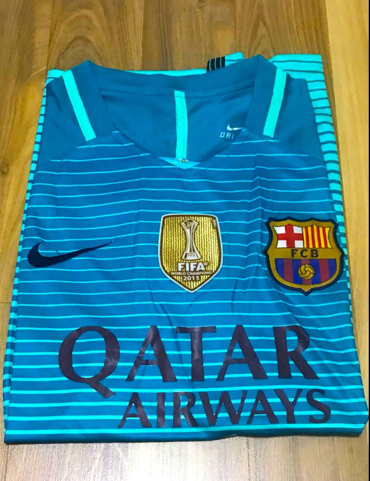 barcelona mint green jerseys