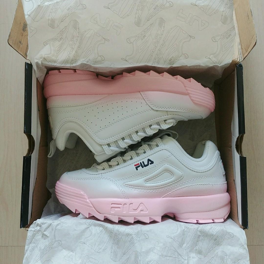 Fila pink fade sales