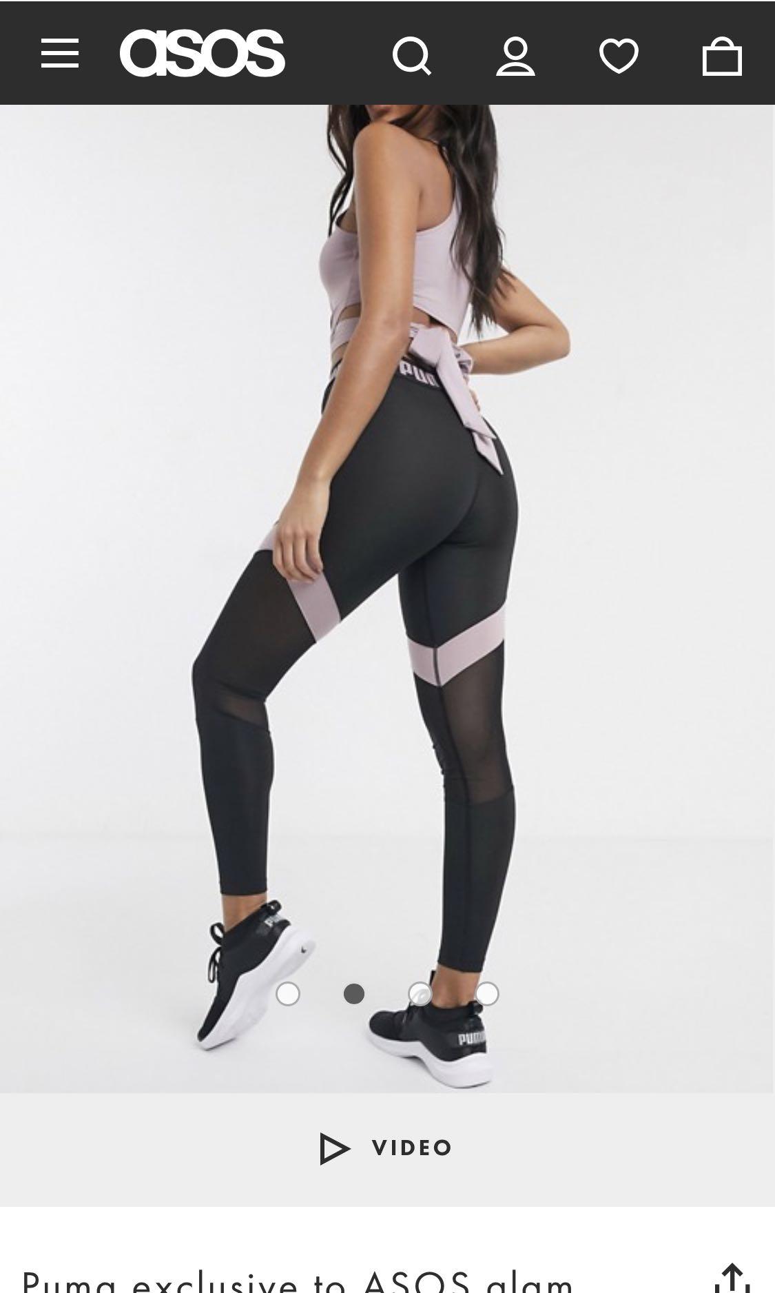 Puma hotsell leggings mesh