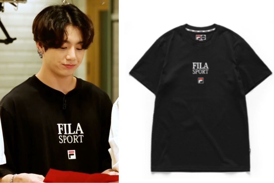 Fila bts t shirt new arrivals