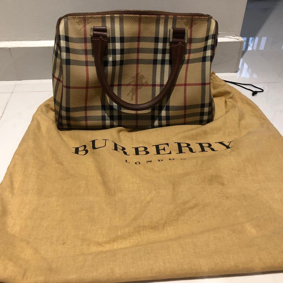 Burberry London bag, Luxury, Bags & Wallets on Carousell