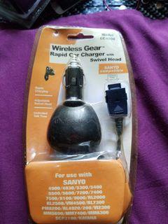 Car charger for sanyo phones