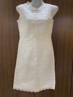 #CarousellBelanja Embroidery White Dress