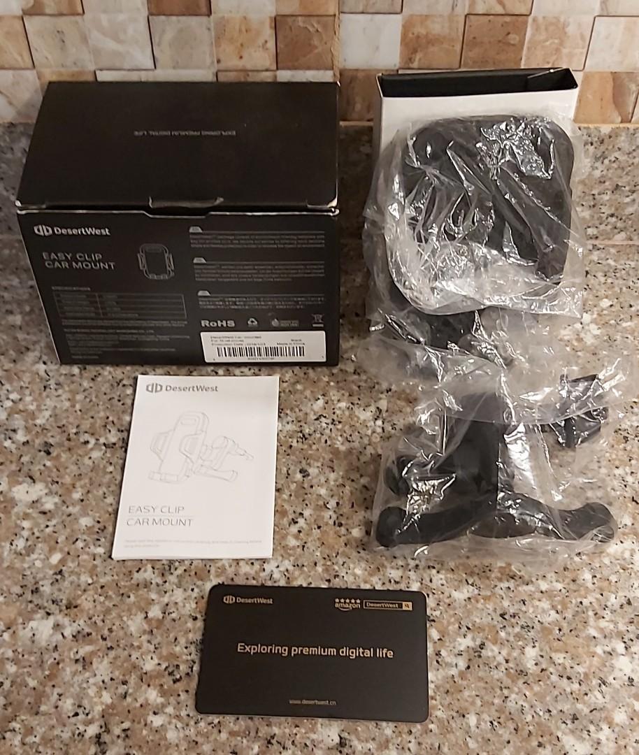 Cellphone Easy Clip Car Mount (Category: Mounts & Holders) located in Lapu Lapu. Submitted by everydays_needs (Listing ID 1004162126, Image 3). Description: Bransed Cellphone Easy Clip Car Mount Color: Black Applicable Use: Airvent Applicable Model: 4 - 6 inches phone.