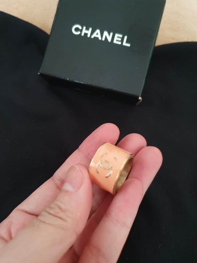 Cc ring Chanel Gold size 53 EU in Gold plated  33698655
