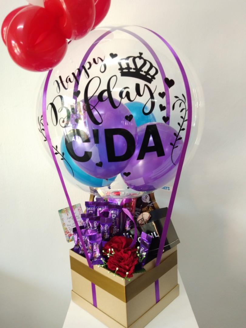 Chocolate Bouquet Birthday Surprise Delivery Senawang Design Craft Others On Carousell