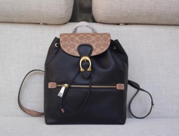 evie backpack in signature canvas