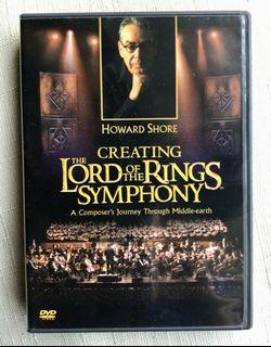 Creating the Lord of the Rings SYMPHONY DVD - Unsealed - Region All