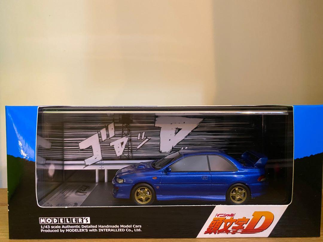 頭文字d Initial D 藤原文太subaru Wrx 1 43 Gc8 興趣及遊戲 玩具 遊戲類 Carousell