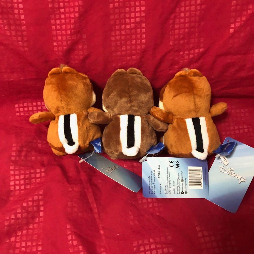 chip and dale soft toy