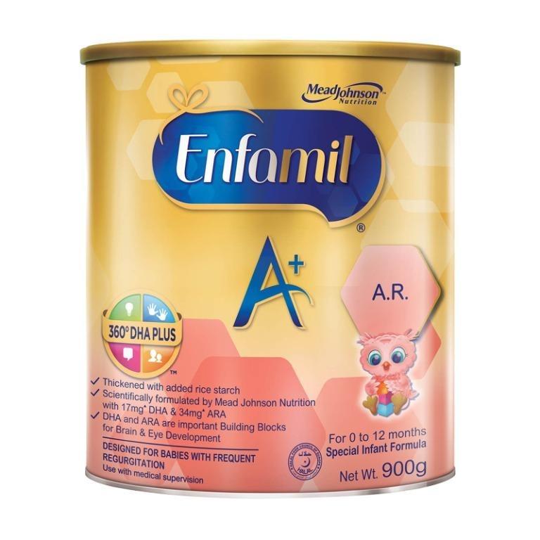 Enfamil A Infant Milk Powder Formula A.R. 0 12 Months 900g