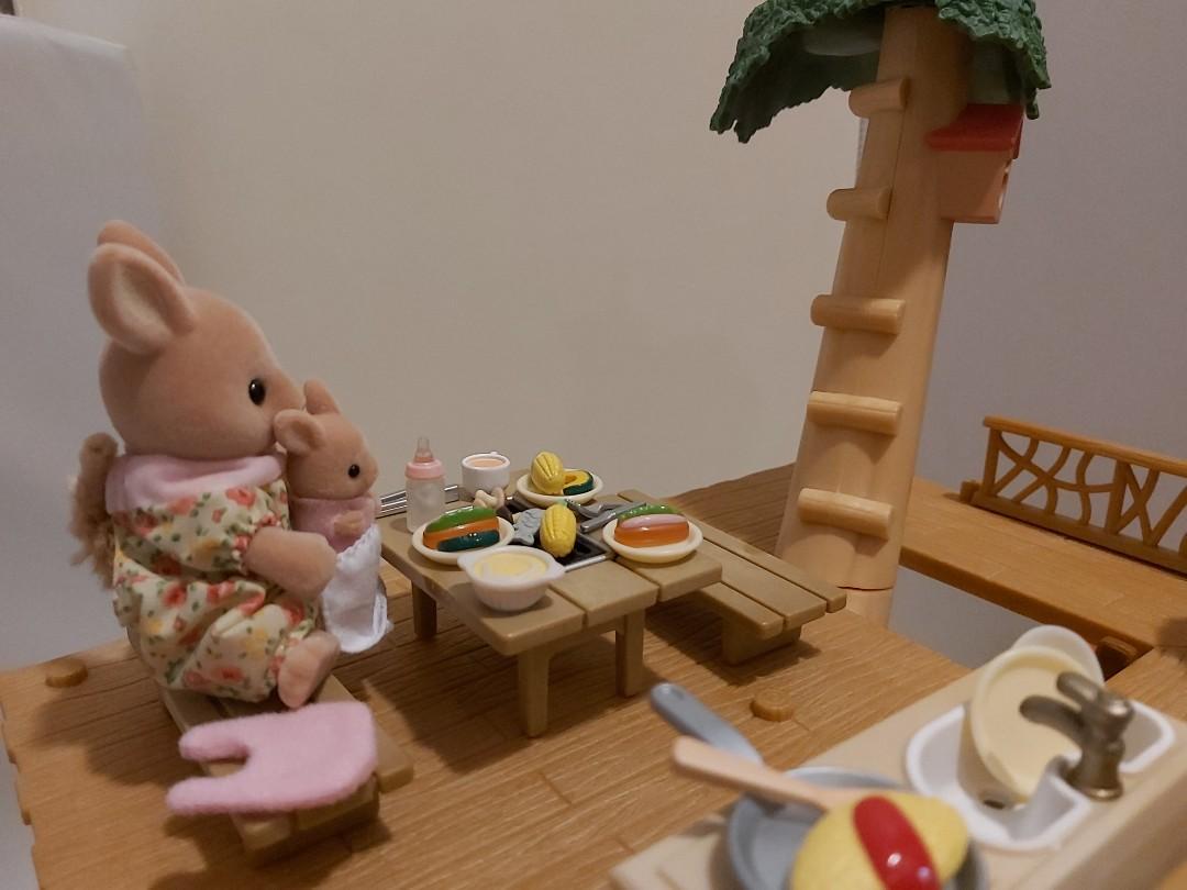 sylvanian bbq set