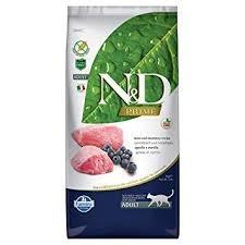 Farmina N D Grain Free Feline Adult Lamb Blueberry Pet Supplies For Cats Cat Food On Carousell