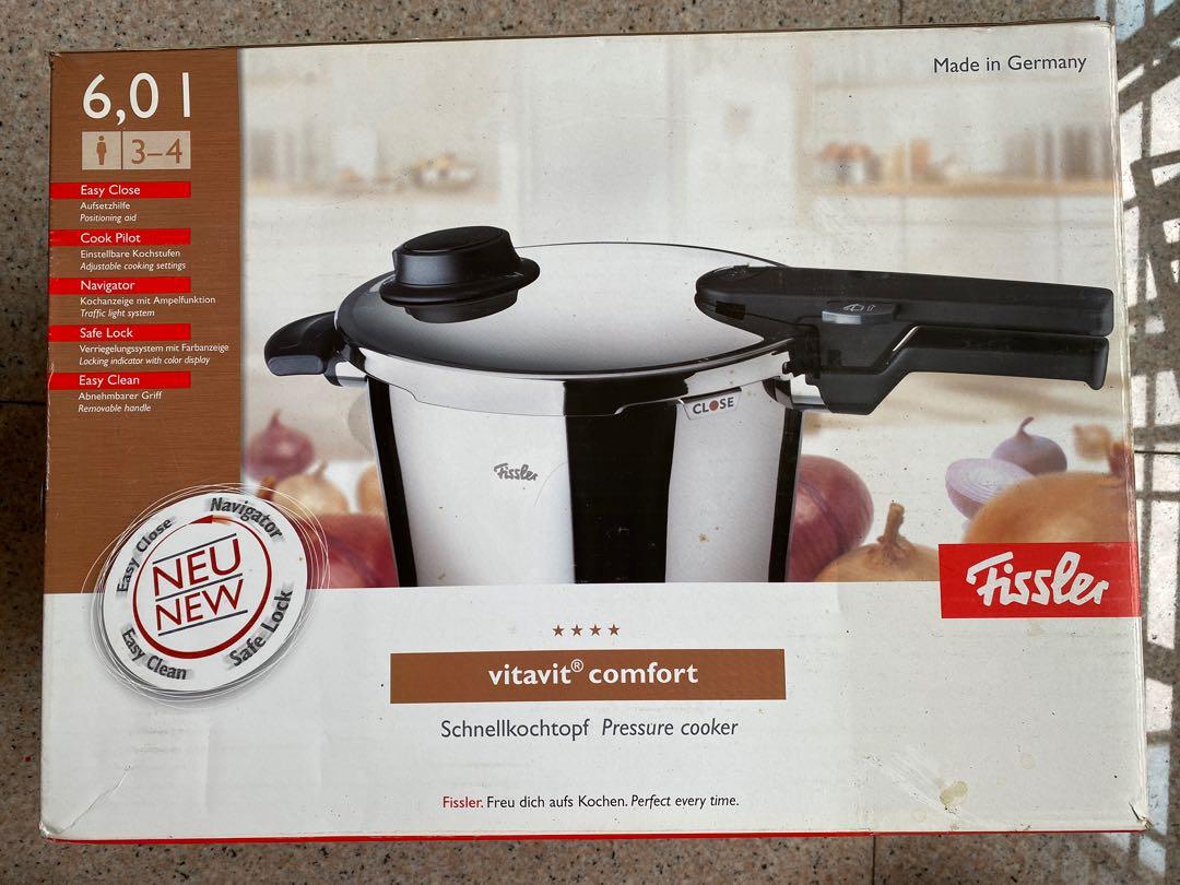 Vitavit Comfort Fissler Pressure Cooker Germany TV Home Appliances Kitchen Appliances Cookers on Carousell