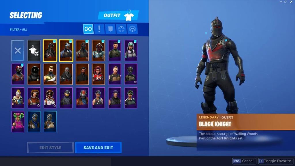 Fortnite Accounts With Rare Skins Toys Games Video Gaming In Game Products On Carousell
