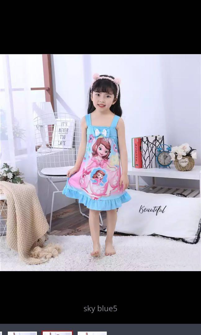 Frozen & Sofia Dresses!! (Category: Babies & Kids Fashion) located in Singapore. Submitted by takobread (Listing ID 1004156629, Image 3). Description: New Frozen & Sofia Dress! Beautiful square neckline with a pretty bow and prints in PINK/BLUE for Frozen & Blue for Sofia!! Comes in Size 3T/4T/5T. True to size and true to pics! Purchase one home for your princess and make her happy now:)) Price: $11.