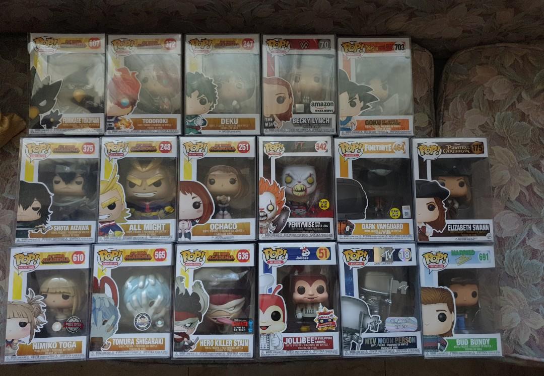 funko pop my hero academia collection